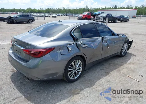 2018 Infiniti Q50 3.0T Luxe из США, поврежденный, VIN JN1EV7AP8JM366149